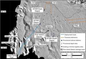 Antarctica iSTAR Map